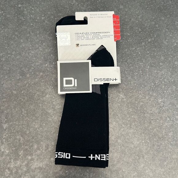 🆕 Dissent Labs Genuflex Compression Crew Socks - Picture 5 of 11